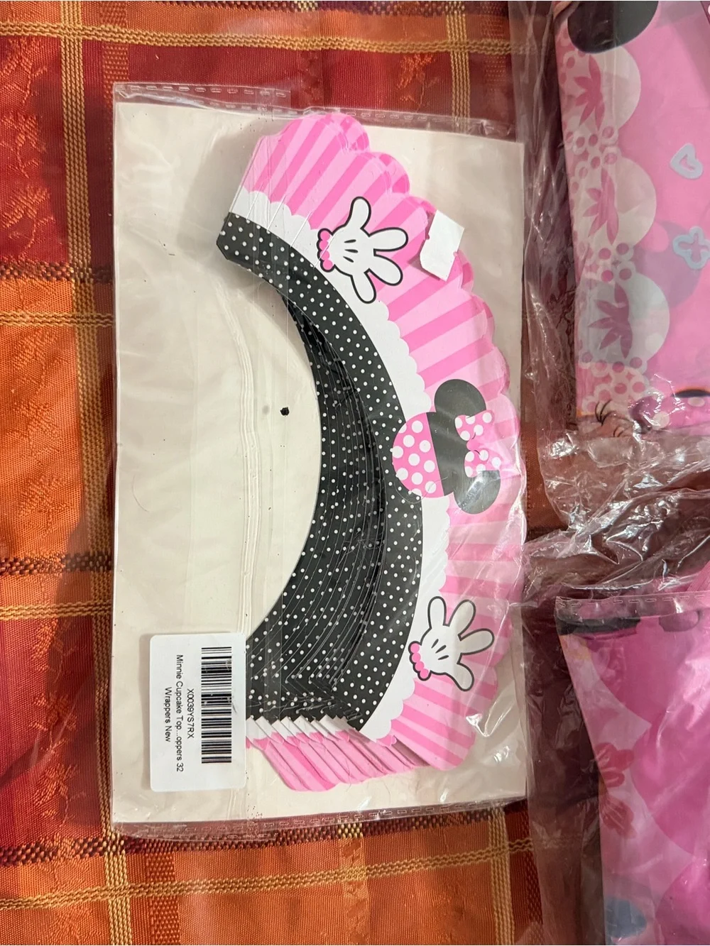Minnie Mouse Pink Birthday Party Supplies Set - 62-Piece